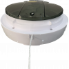 Оконный бесшумный вентилятор круглый вытяжной АК15 180м3/ч
